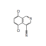 5,8-Dichloroisoquinoline-4-carbonitrile