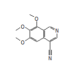 6,7,8-Trimethoxyisoquinoline-4-carbonitrile