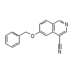 6-(Benzyloxy)isoquinoline-4-carbonitrile