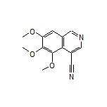 5,6,7-Trimethoxyisoquinoline-4-carbonitrile