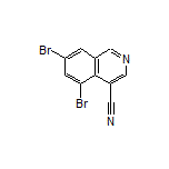 5,7-Dibromoisoquinoline-4-carbonitrile