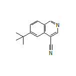 6-(tert-Butyl)isoquinoline-4-carbonitrile