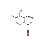 8-Bromo-7-methylisoquinoline-4-carbonitrile
