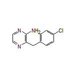3-(4-Chlorobenzyl)pyrazin-2-amine