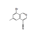 8-Bromo-6-methylisoquinoline-4-carbonitrile