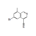 6-Bromo-8-methylisoquinoline-4-carbonitrile