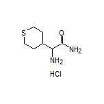 2-Amino-2-(tetrahydro-2H-thiopyran-4-yl)acetamide Hydrochloride