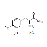 2-Amino-3-(3,4-dimethoxyphenyl)propanamide Hydrochloride