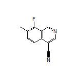 8-Fluoro-7-methylisoquinoline-4-carbonitrile