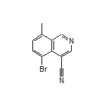 5-Bromo-8-methylisoquinoline-4-carbonitrile