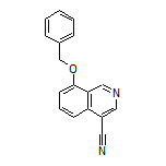 8-(Benzyloxy)isoquinoline-4-carbonitrile