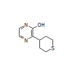 3-(Tetrahydro-2H-thiopyran-4-yl)pyrazin-2-ol