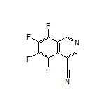 5,6,7,8-Tetrafluoroisoquinoline-4-carbonitrile