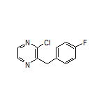 2-Chloro-3-(4-fluorobenzyl)pyrazine
