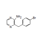 3-(4-Bromobenzyl)pyrazin-2-amine