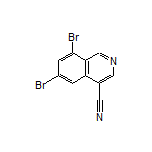 6,8-Dibromoisoquinoline-4-carbonitrile