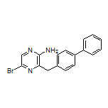 3-(4-Biphenylylmethyl)-5-bromopyrazin-2-amine