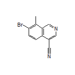 7-Bromo-8-methylisoquinoline-4-carbonitrile