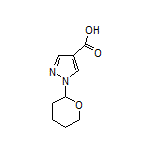 1-(Tetrahydro-2H-pyran-2-yl)-1H-pyrazole-4-carboxylic Acid