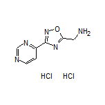 [3-(Pyrimidin-4-yl)-1,2,4-oxadiazol-5-yl]methanamine Dihydrochloride