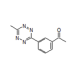 1-[3-(6-Methyl-1,2,4,5-tetrazin-3-yl)phenyl]ethanone