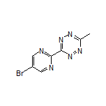 3-(5-Bromopyrimidin-2-yl)-6-methyl-1,2,4,5-tetrazine