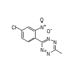 3-(4-Chloro-2-nitrophenyl)-6-methyl-1,2,4,5-tetrazine