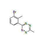 3-(3-Bromo-2-methylphenyl)-6-methyl-1,2,4,5-tetrazine
