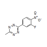 3-(3-Fluoro-4-nitrophenyl)-6-methyl-1,2,4,5-tetrazine