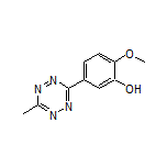 2-Methoxy-5-(6-methyl-1,2,4,5-tetrazin-3-yl)phenol