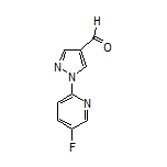 1-(5-Fluoropyridin-2-yl)-1H-pyrazole-4-carbaldehyde