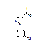1-(3-Chlorophenyl)-1H-pyrazole-4-carbaldehyde