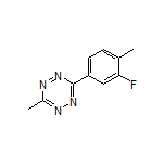 3-(3-Fluoro-4-methylphenyl)-6-methyl-1,2,4,5-tetrazine
