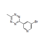 3-(5-Bromopyridin-3-yl)-6-methyl-1,2,4,5-tetrazine