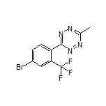 3-[4-Bromo-2-(trifluoromethyl)phenyl]-6-methyl-1,2,4,5-tetrazine