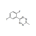 3-(2-Fluoro-5-iodophenyl)-6-methyl-1,2,4,5-tetrazine