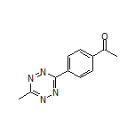 1-[4-(6-Methyl-1,2,4,5-tetrazin-3-yl)phenyl]ethanone