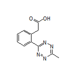 2-(6-Methyl-1,2,4,5-tetrazin-3-yl)phenylacetic Acid