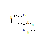 3-(3-Bromopyridin-4-yl)-6-methyl-1,2,4,5-tetrazine