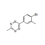 3-(4-Bromo-3-methylphenyl)-6-methyl-1,2,4,5-tetrazine