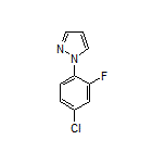 1-(4-Chloro-2-fluorophenyl)-1H-pyrazole