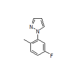 1-(5-Fluoro-2-methylphenyl)-1H-pyrazole