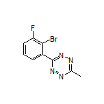 3-(2-Bromo-3-fluorophenyl)-6-methyl-1,2,4,5-tetrazine