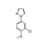 1-(3-Chloro-4-methoxyphenyl)-1H-pyrazole