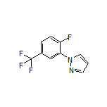 1-[2-Fluoro-5-(trifluoromethyl)phenyl]-1H-pyrazole