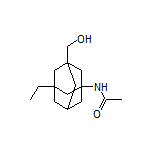 N-[3-Ethyl-5-(hydroxymethyl)adamantan-1-yl]acetamide