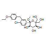 (2S,3R,4S,5S)-2-[4-Chloro-3-(4-ethoxybenzyl)phenyl]-6,6-bis(hydroxymethyl)-2-methoxytetrahydro-2H-pyran-3,4,5-triol