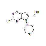 (2-Chloro-7-morpholino-7H-pyrrolo[2,3-d]pyrimidin-6-yl)methanol