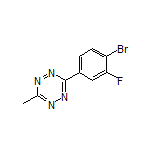 3-(4-Bromo-3-fluorophenyl)-6-methyl-1,2,4,5-tetrazine