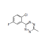 3-(2-Chloro-5-fluorophenyl)-6-methyl-1,2,4,5-tetrazine
